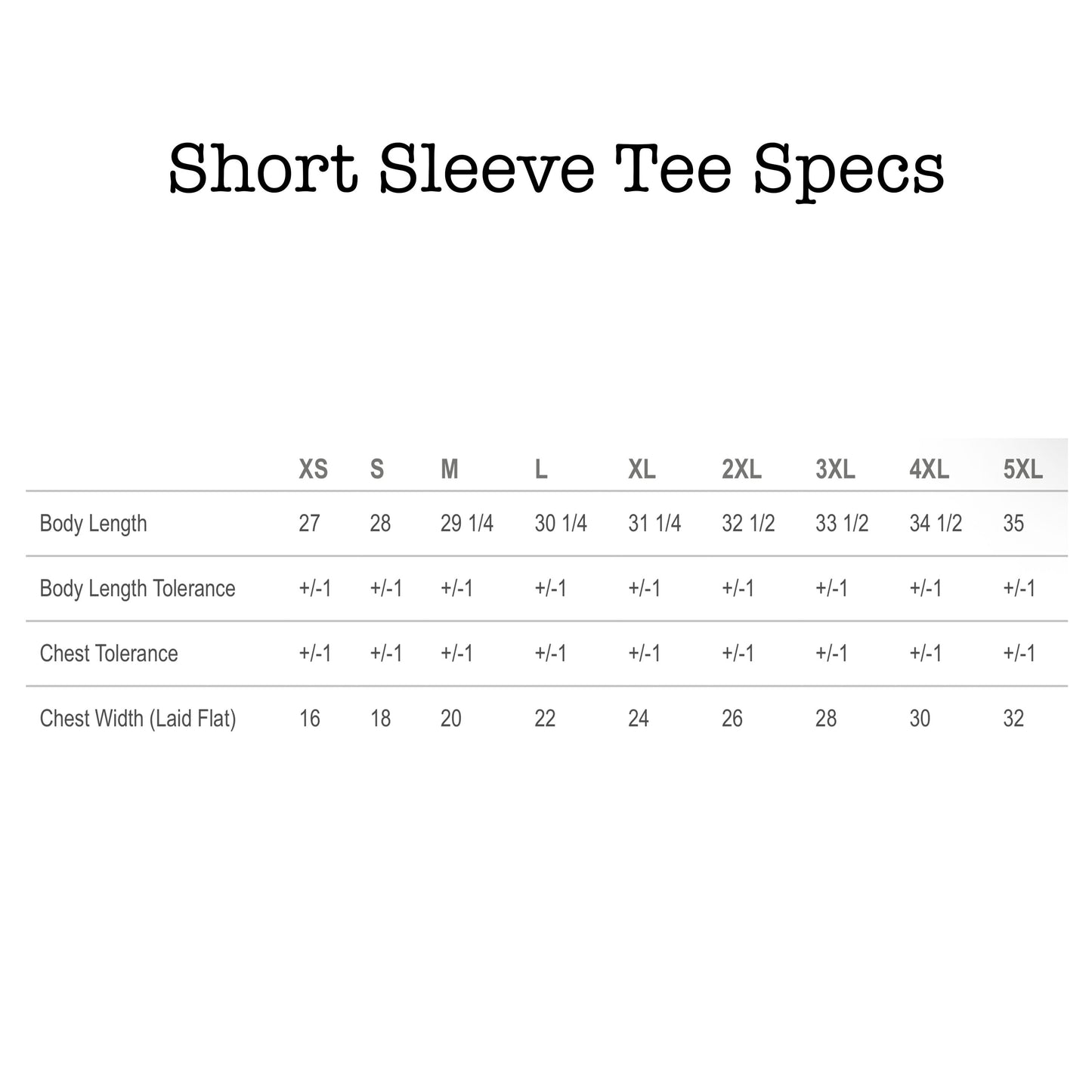 Short Sleeve Tee