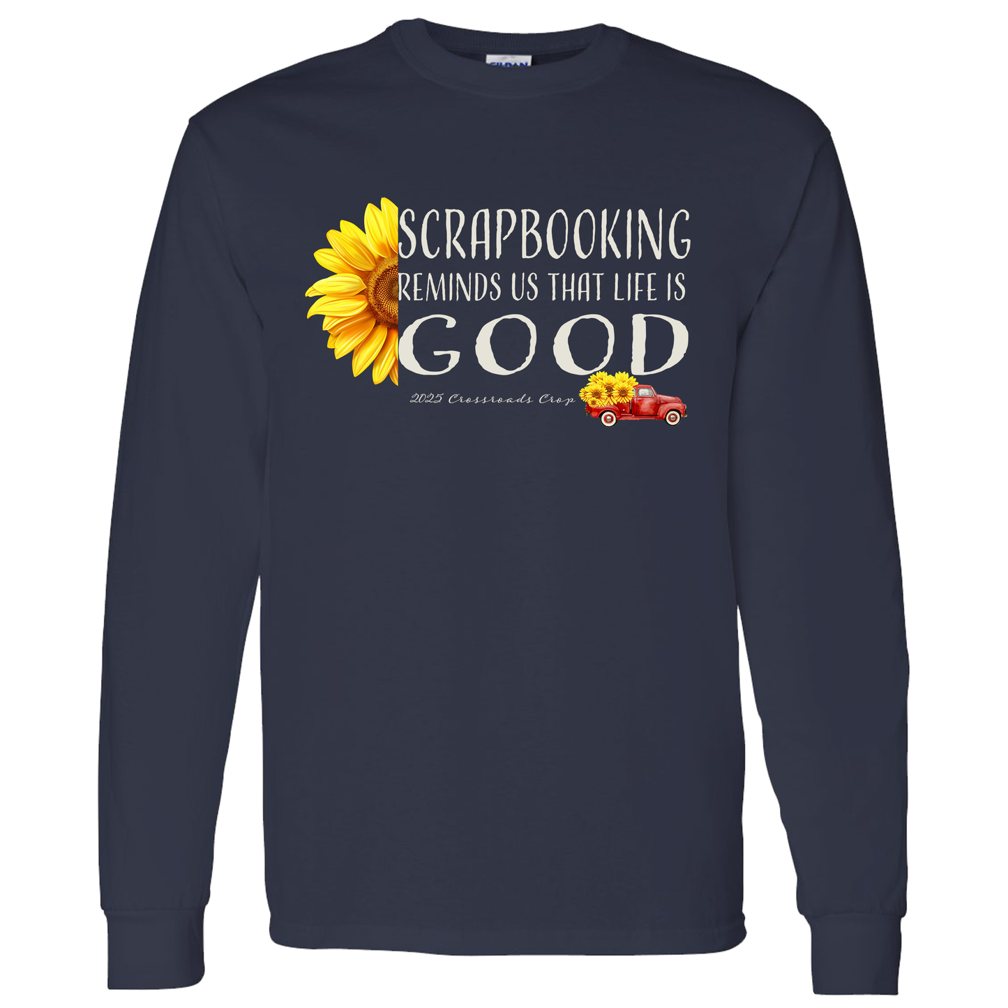 2025 Crossroads Crop Long Sleeve Tee