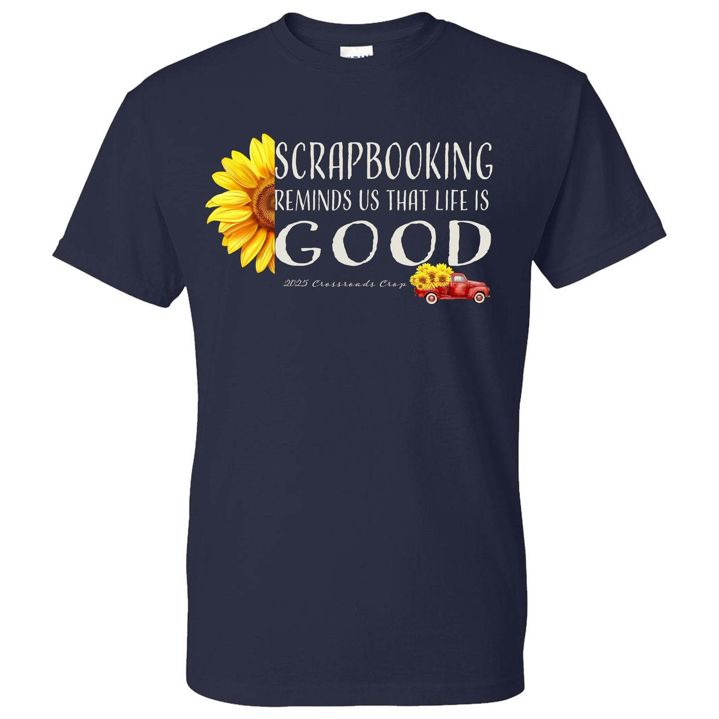 2025 Crossroads Crop Short Sleeve Tee